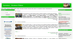 Desktop Screenshot of gymfilakovo.sk